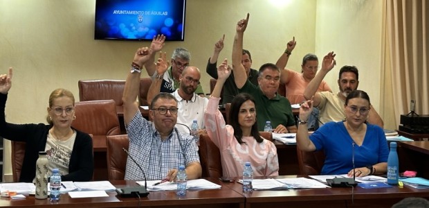 El Gobierno socialista de Moreno se opone a remodelar la plaza Juan Soler y a colocar la bandera de España en el balcón del ayuntamiento 