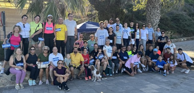 La Marcha Solidaria de NNGG Águilas a beneficio de la Asociación Alzheimer bate récord en participación