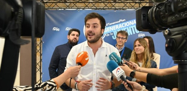 Landáburu critica el continuo discurso de “crispación, desinformación y miedo” de los jóvenes del PSOE regional