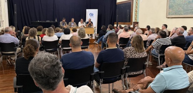 El Partido Popular de Águilas y Lorca reivindican el regreso inmediato del tren y la necesidad de hacer comarca ante los grandes retos comunes
