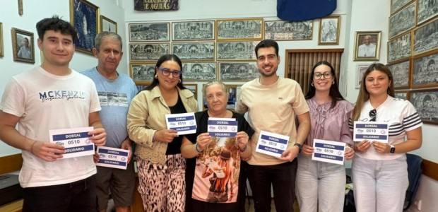 NNGG Águilas entrega a la Hospitalidad de Lourdes un cheque solidario por valor de 1.050 euros